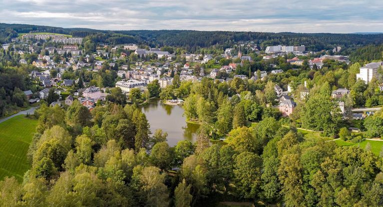 Luftaufnahme Bad Elster