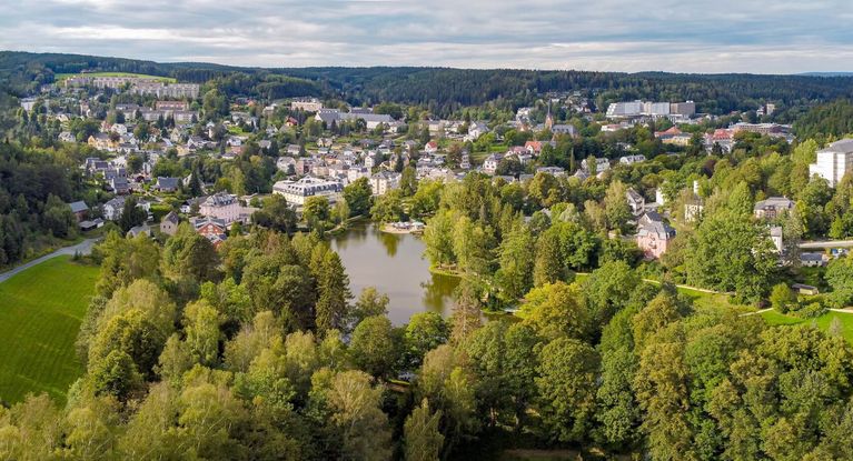 Luftaufnahme Bad Elster