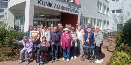 Besuch der Selbsthilfegruppe JAV in der Klinik am Brunnenberg
