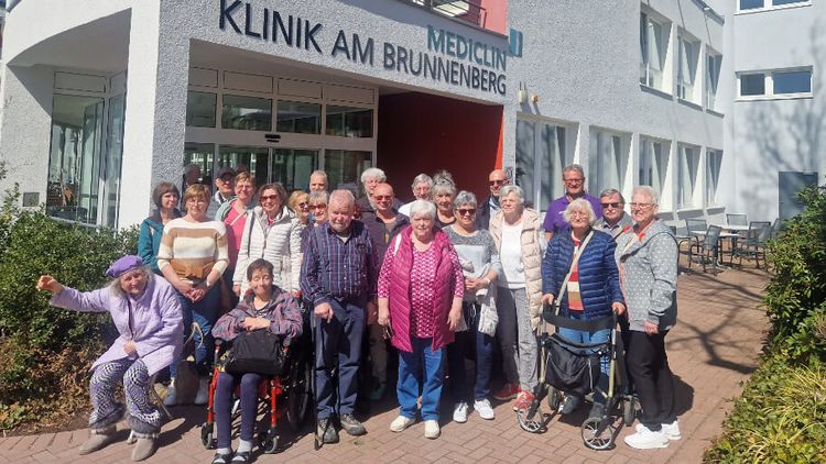 Besuch der Selbsthilfegruppe JAV in der Klinik am Brunnenberg